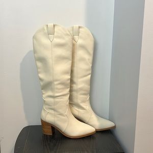 White Cowboy Boots